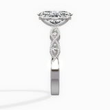 Infinity Solitaire Engagement Ring