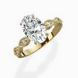 Infinity Solitaire Engagement Ring