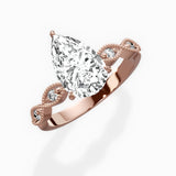 Infinity Solitaire Engagement Ring