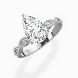 Infinity Solitaire Engagement Ring