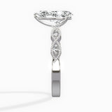 Infinity Solitaire Engagement Ring