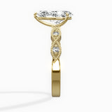 Infinity Solitaire Engagement Ring