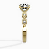 Infinity Solitaire Engagement Ring