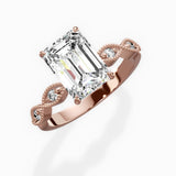 Infinity Solitaire Engagement Ring