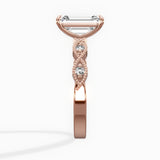 Infinity Solitaire Engagement Ring
