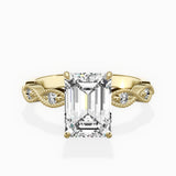 Infinity Solitaire Engagement Ring