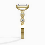 Infinity Solitaire Engagement Ring