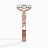 Infinity Solitaire Engagement Ring