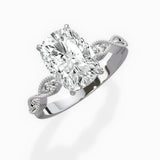 Infinity Solitaire Engagement Ring