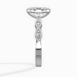 Infinity Solitaire Engagement Ring