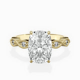 Infinity Solitaire Engagement Ring