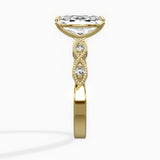 Infinity Solitaire Engagement Ring