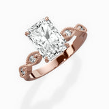 Infinity Solitaire Engagement Ring