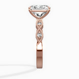 Infinity Solitaire Engagement Ring