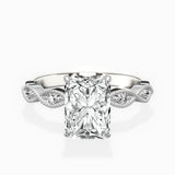 Infinity Solitaire Engagement Ring