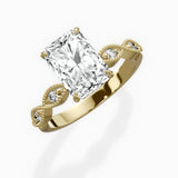 Infinity Solitaire Engagement Ring