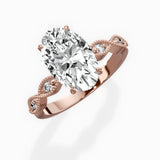 Infinity Solitaire Engagement Ring