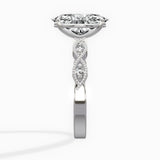 Infinity Solitaire Engagement Ring