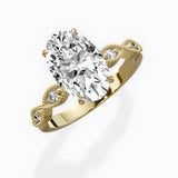 Infinity Solitaire Engagement Ring