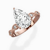 Infinity Solitaire Engagement Ring