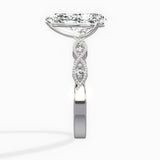 Infinity Solitaire Engagement Ring