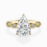Infinity Solitaire Engagement Ring