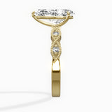 Infinity Solitaire Engagement Ring
