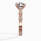 Infinity Solitaire Engagement Ring