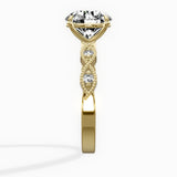 Infinity Solitaire Engagement Ring