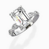 Infinity Solitaire Engagement Ring