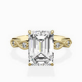 Infinity Solitaire Engagement Ring