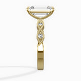 Infinity Solitaire Engagement Ring
