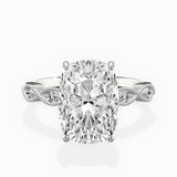 Infinity Solitaire Engagement Ring