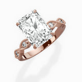 Infinity Solitaire Engagement Ring