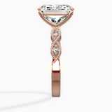 Infinity Solitaire Engagement Ring