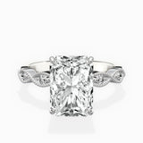 Infinity Solitaire Engagement Ring