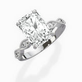 Infinity Solitaire Engagement Ring