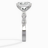 Infinity Solitaire Engagement Ring