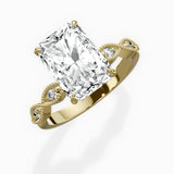 Infinity Solitaire Engagement Ring