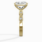 Infinity Solitaire Engagement Ring