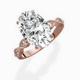 Infinity Solitaire Engagement Ring