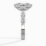 Infinity Solitaire Engagement Ring
