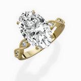Infinity Solitaire Engagement Ring