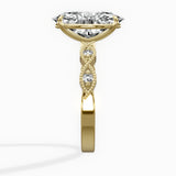 Infinity Solitaire Engagement Ring
