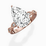 Infinity Solitaire Engagement Ring