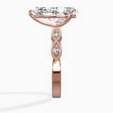 Infinity Solitaire Engagement Ring