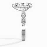 Infinity Solitaire Engagement Ring