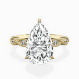 Infinity Solitaire Engagement Ring