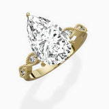 Infinity Solitaire Engagement Ring
