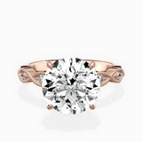 Infinity Solitaire Engagement Ring